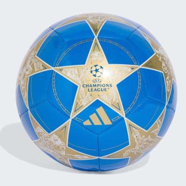Imagem de Bola Adidas UCL Club Campo Azul e Dourada, 05