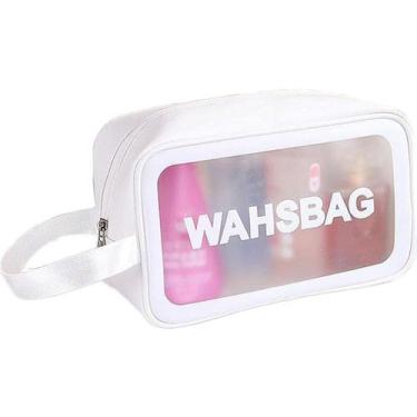 Imagem de Necessaire Bolsa Viagem Mão Maquiagem Cosméticos WashBag impermeável P