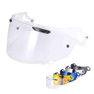 Imagem de VCOROS Substituição de viseira de capacete Regent-X, para acessórios de capacete VAS-V MAX Corsair-X Quantum-X Signet-X Dt-X Defiant-X (transparente)