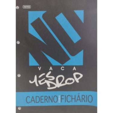 Imagem de Bloco Refil Caderno Fichário 96Fls Pautadas Folhas Coloridas - Norma