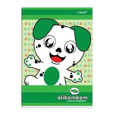 Imagem de Caderno Brochurão Capa Flexivel C/Pauta Alibombom 60 Folhas