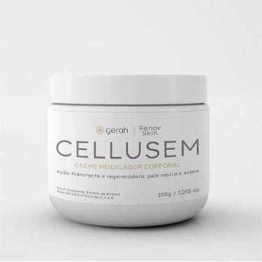 Imagem de Creme Modelador Corporal Cellusem Gerah 200g Pele Suave