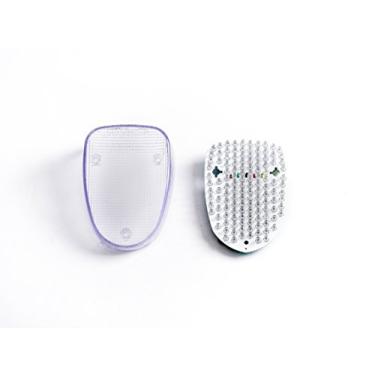 Imagem de Adequado para YAMAHA V-Star/Drag-Star/Royal Star Classic/Custom/Silverado/Midnight; Lente da lâmpada traseira de freio de motocicleta; 4NK-84721-00-00 (transparente, 3. luzes traseiras LED int. seta)