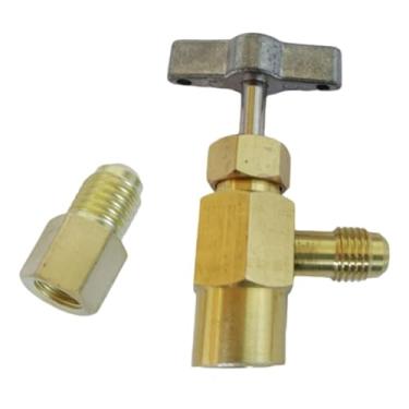 Imagem de KAIYUEMAOYI Abridor de Válvula Dispensador de de 1/2" Prático, Portátil, Fácil de Instalar, de Metal, Profissional, Resistente, Multifuncional, com Adaptador