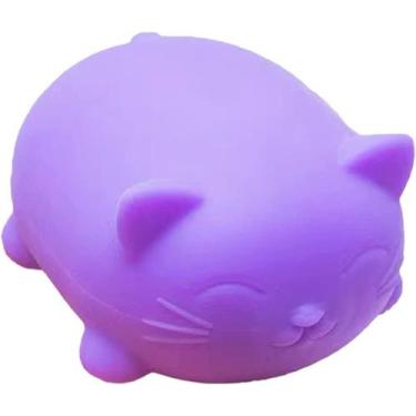 Imagem de Brinquedo de descompressão de gato fofo, brinquedo de descompressão de