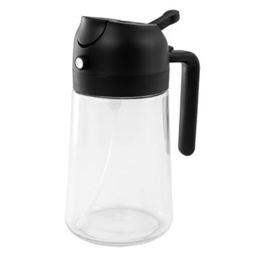 Imagem de Spray e Dosador de Azeite 3 em 1 Borrifador Galheteiro 500ml para Óleo Vinagre Molhos e Temperos Controle Preciso para Saladas Churrasco Air Fryer Frituras Elegante Prático Econômico Saudável Versátil