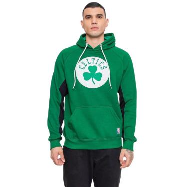 Imagem de Moletom Celtics autêntico NBA Verde Tradicional com Capuz