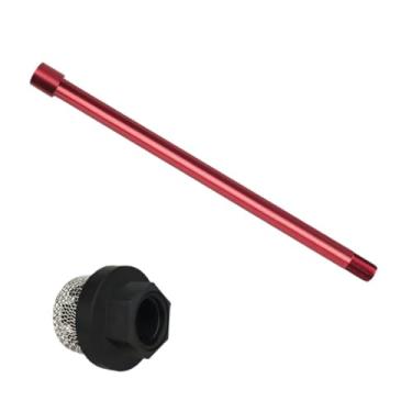 Imagem de Ｂｅｓｇａ Tubo de Pulverizador de Tinta, Componente de Substituição Rápida, Haste de Extensão, Pintura em Linha, com Filtro, Tamanho real