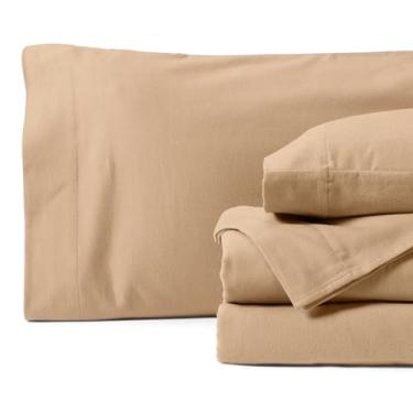 Imagem de Springtree Home Lençóis de flanela portuguesa de luxo | Lençóis de flanela Queen Size | 100% algodão | Jogo de lençol ultramacio, quente e respirável | Jogo de lençol de inverno com bolso profundo