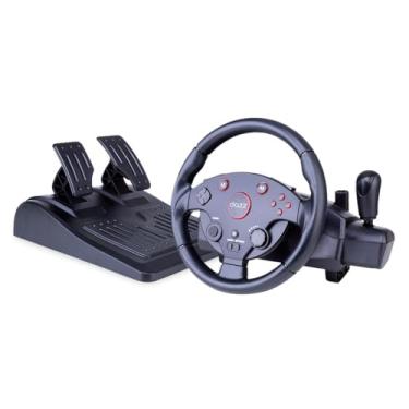 Imagem de Volante & Pedal Force Driving PS4/PS3/PC/XBOXONE/XBOX360 Preto Dazz