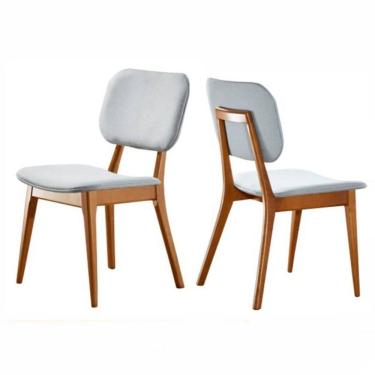 Imagem de Cadeiras Madeira Maciça - Zara - Requinte Salas