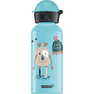 Imagem de SIGG - Garrafa de água infantil - Monster Friends - À prova de vazamento - Leve - Livre de BPA - Alumínio - 368 g