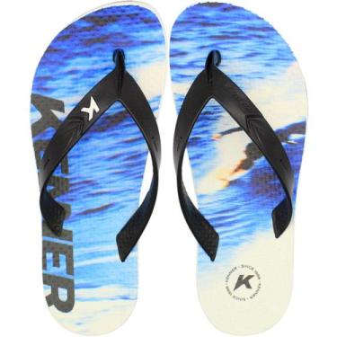 Imagem de Sandália de Dedo Kenner Summer Surf Masculino, Preto, 41