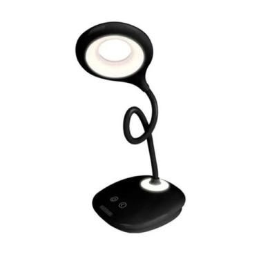 Imagem de Luminária Mesa Touch Luz Branca Black Decker, Preto