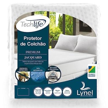 Imagem de Protetor de Colchão Impermeável Queen Size TechLife Premium Jacquard Lynel