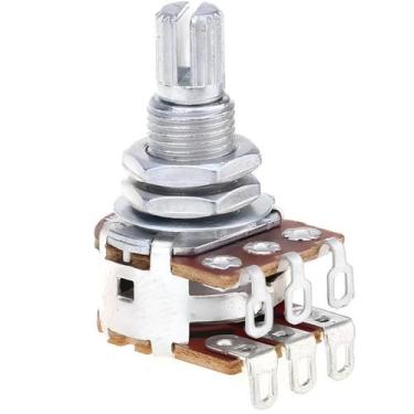 Imagem de Potenciômetro Balanço Duplo Alpha 250k Circuito Guitarra Baixo
