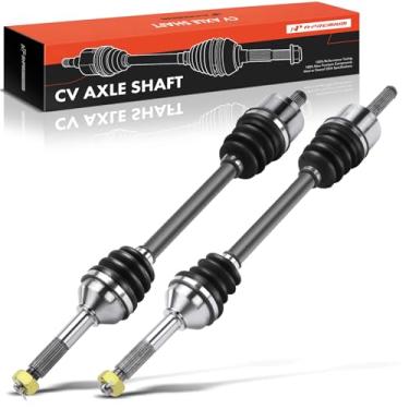 Imagem de A-Premium Par (2) Conjunto de eixo CV traseiro compatível com Kawasaki Teryx 750 2008 2009 2010 2011, lado do motorista e do passageiro, número de substituição 59266-0018