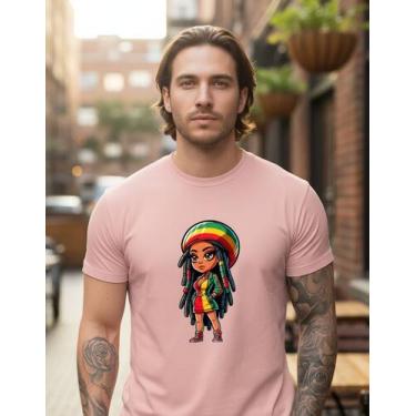 Imagem de Camiseta Estampada Premium Reggae Music Algodão Cores Vivas - Versitz,