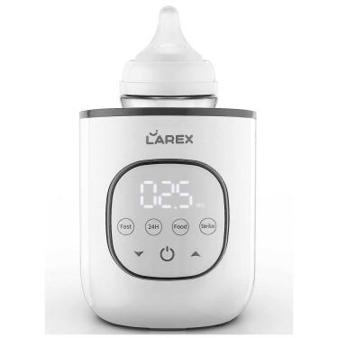 Imagem de Aquecedor de Mamadeiras 8 em 1 para Fórmula ou Leite Materno com Temporizador, 110V, Larex, Branco