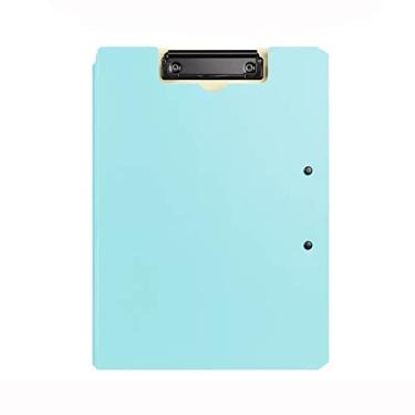 Imagem de Pastas, 1 peça, pastas de arquivos, clipe para prancheta, clipe de assinatura de contrato de reunião de negócios, multifuncional, clipe de armazenamento de documentos, capa dura, quadro de escrita