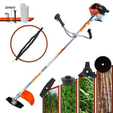 Imagem de Cortador de Grama Multifunções Vulcan VR430S À Gasolina Motor 2 Tempos