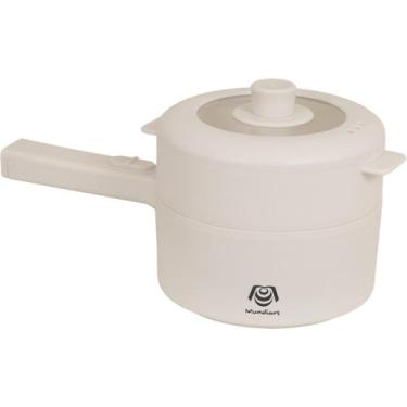 Imagem de Panela Elétrica Multifuncional 2l Antiaderente Branco 110V - Casa Pres