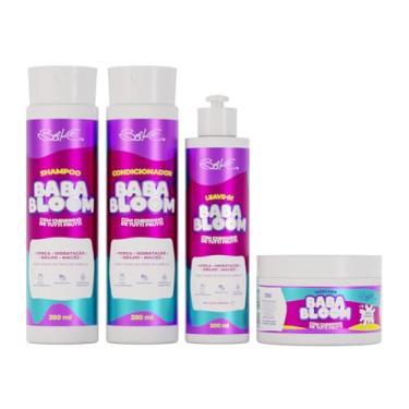 Imagem de Belkit - Kit Bababloom Shampoo 350ml, Condicionador 350ml, Leave-in 200ml e Máscara 300ml