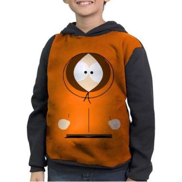 Imagem de Moletom Infantil Kenny Mccormick South Park - smoke, Preto, 2