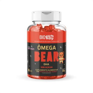 Imagem de Ômega Bear  DHA  Gomas com Ômega 3 para Crianças  30 unidades - Biogum