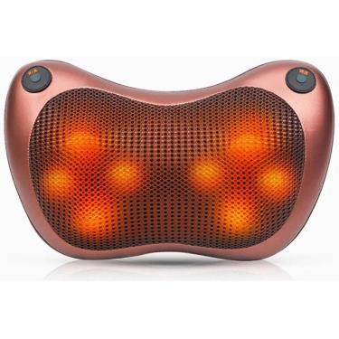 Imagem de Massageador Shiatsu Elétrico: Almofada Para Lombar E Pescoço