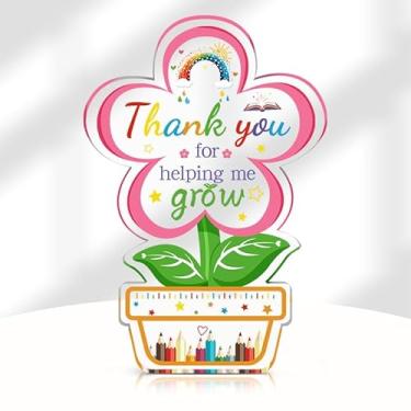 Imagem de Presente de professor, presente de agradecimento, placas e placas decorativas de mesa de acrílico, presente ideal para amigos e familiares, adequado para aniversário, formatura, Dia das Bruxas Ação de