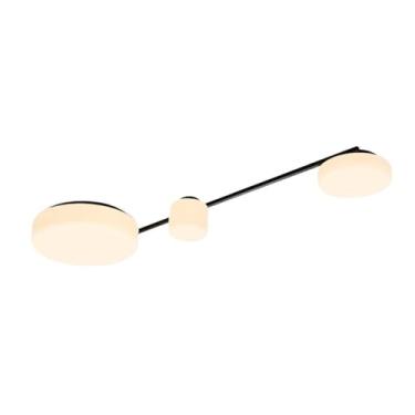 Imagem de Luz de teto Luminária de teto geométrica criativa para sala estar, luminária moderna e simples