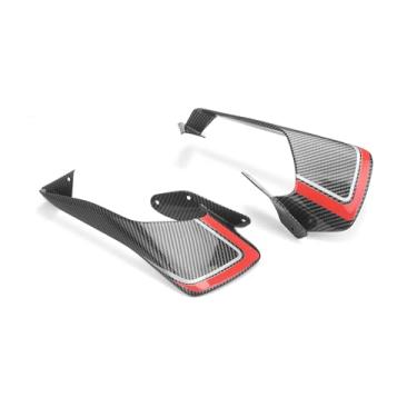 Imagem de Kits de carenagem de motocicleta Aerodinâmico Spoiler de asa defletor de ar para Yamaha YZF R1 YZF-R1 R1M YZF-R1M 2015 2016 2017 2018 Kits de carroceria de motocicleta acessórios modificados