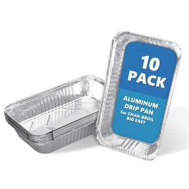 Imagem de SafBbcue Bandejas de gotejamento de alumínio para CharBroil 9328812P06