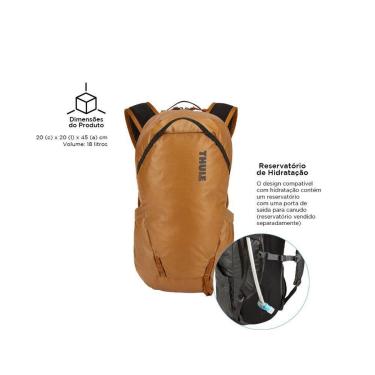 Imagem de Mochila Thule Stir p/ Academia c/ Logotipo Refletivo 25L-Unissex