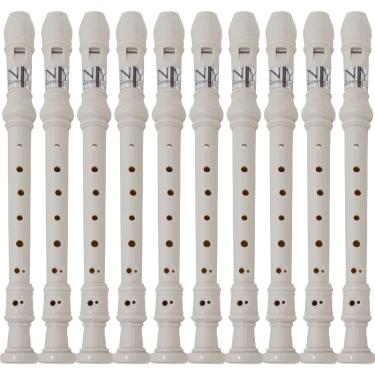 Imagem de Kit 25 Flautas Doce Barroca FL 20B New York