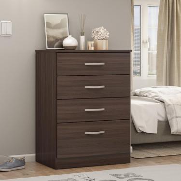 Imagem de Cômoda 4 Gavetas Astral Café Touch Demobile