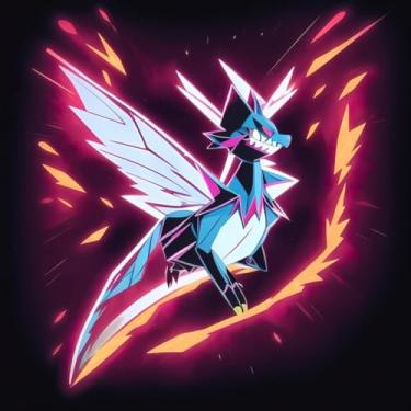 Imagem de Adesivo de Parede Estilo Anime e Monstros Fofinhos para Quarto Infantil - Decoração Colorida e Moderna 40x40cm