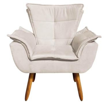 Imagem de Kit Namoradeira 02 Poltronas Opala Suede Bege