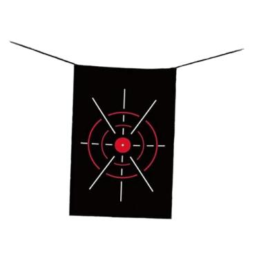 Imagem de KiBcsLic Rede de rebatidas de pano para alvo de golfe de 155 cm x 100 cm, auxiliar de treinamento, substitui a rede portátil preta para prática de rebatidas em
