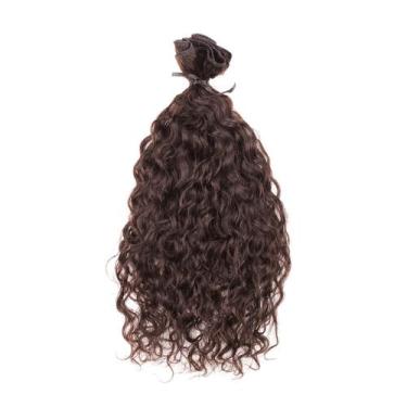 Imagem de Cabelo Natural Cacheado 50cm com Tecimento Textura Wavy De Benguela 10