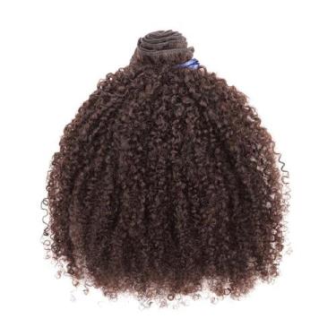 Imagem de Cabelo Natural Crespo 60cm com Tecimento Textura Coily De Benguela Cas
