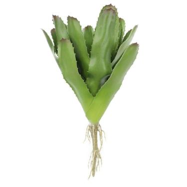 Imagem de Kit 2 Bromélia Planta Artificial Plástico 34,5cm