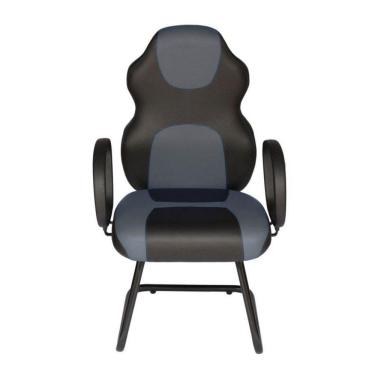 Imagem de Cadeira Gamer Interlocutor Linha Gamer Racing Cinza