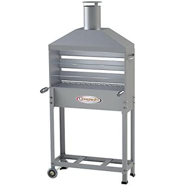 Imagem de Churrasqueira com Coifa Itajobi 71,5x53x27 cm Inox Linha Bar 3 Estágios