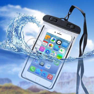 Imagem de Capa Bolsa A Prova Dágua Impermeável Universal Para Preto