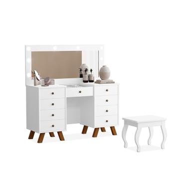 Imagem de Penteadeira Com Assento Memphis Branco