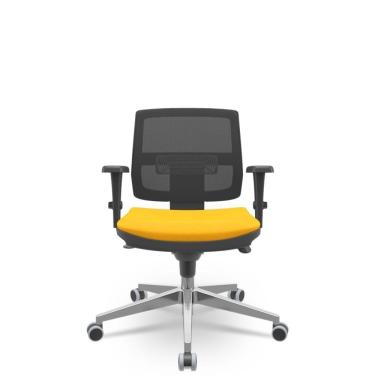 Imagem de Cadeira Brizza Tela Executiva Amarelo