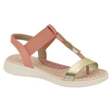 Imagem de Sandália Papete Pedraria Modare Salto Baixo Ortopédico-Feminino