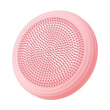 Imagem de simhoa Disco de Equilíbrio Balance Pad Core, Assento Sensorial Versátil, Almofada Inflável Oscilante para Leitura, Sala de Aula, Academia, Brincadeiras e, Rosa